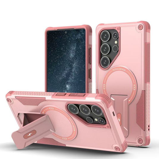 [Magsafe Compatible][Built-in Stand] Samsung Galaxy A37 - Military-Grade Shockproof Case - i-Station Mobile Phone & Electronic Device Repair and Accessories