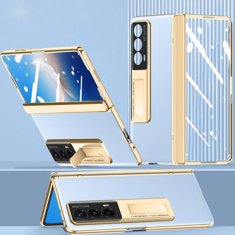 Load image into Gallery viewer, Honor Magic Vs/Vs2 - Electroplated Frame Side Wrap Stand Shockproof Protective Case
