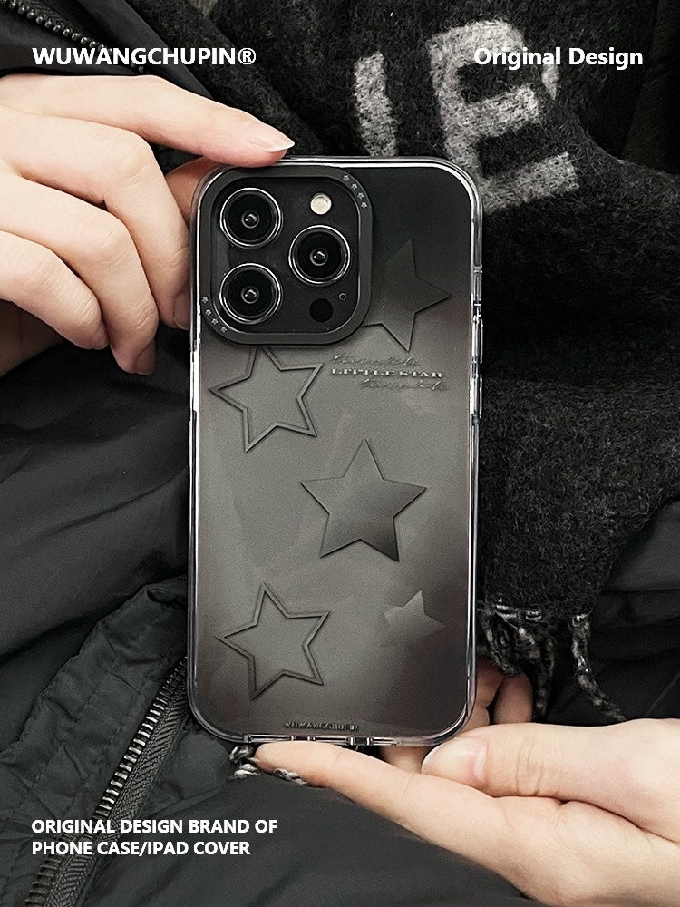 Load image into Gallery viewer, Apple iPhone 16/Pro/Pro Max dark star design style phone case Shockproof Fashion Series Case
