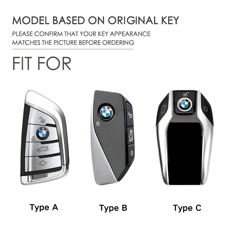 Load image into Gallery viewer, BMW Leather Car Key Fob Case Cover For 1, 2, 3, 5, 7 Series, X1, X3, X5, X6, X7, ix1, ix40, ix50, i8 - i-Station Mobile Phone &amp; Electronic Device Repair and Accessories
