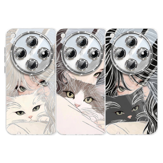 OPPO Find X8 Pro - New Fashionable Cat-themed Full Cover Anti Drop Phone Case