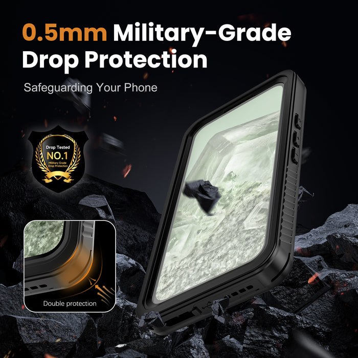Google Pixel 8a - Redpepper Full Covered Waterproof Heavy Duty Tough Armor Case - i-Station