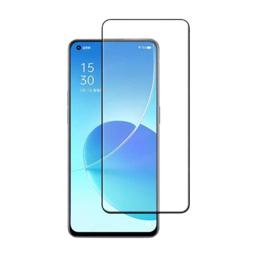 [9D Full Covered] OPPO Reno6 5G (CPH2251) - Tempered Glass Screen Protector