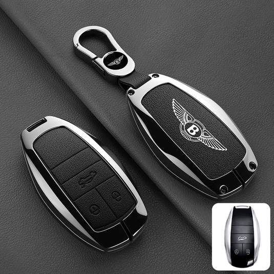 Bentley Aluminum Alloy Shockproof Car Key Case Cover for Continental, Mulsanne, Flying Spur, Bentayga - i-Station Mobile Phone & Electronic Device Repair and Accessories