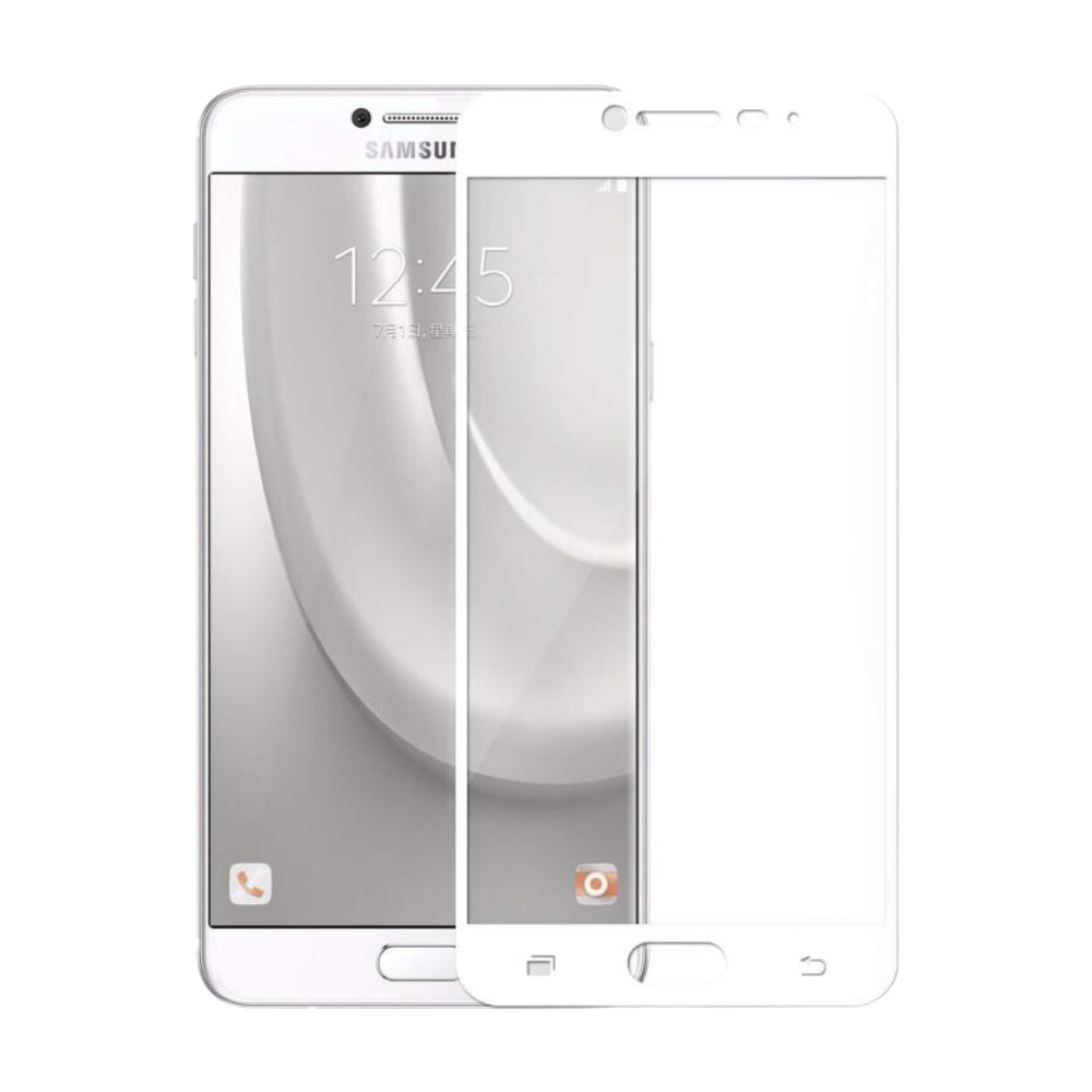 [Full Covered] Samsung Galaxy C7 2017 (C710) - 9H Hardness HD Tempered Glass Screen Protector - i-Station Mobile Phone & Electronic Device Repair and Accessories