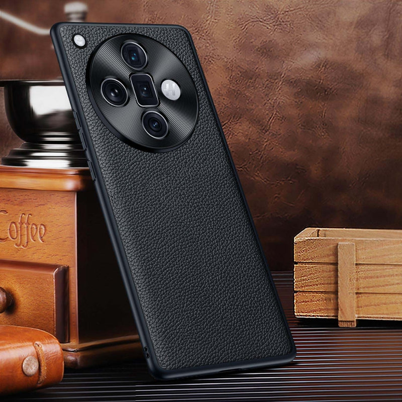 Load image into Gallery viewer, OPPO Find X8 Pro - Full Coverage Genuine Leather Shockproof Business Phone Case
