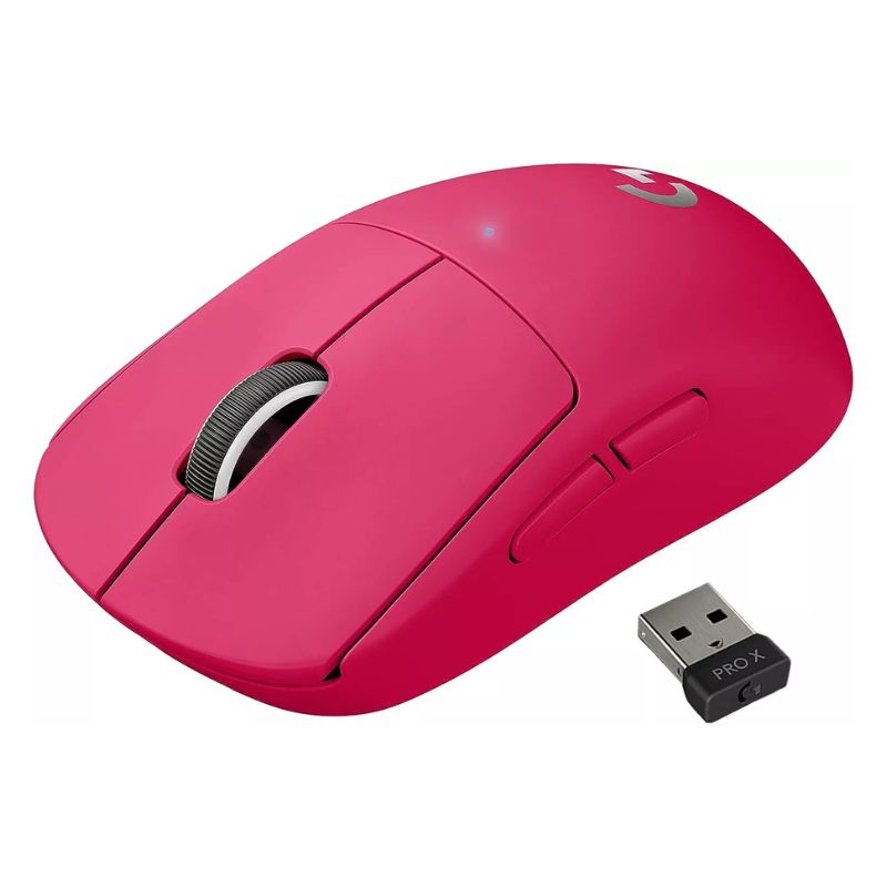 Load image into Gallery viewer, Logitech G PRO X Superlight Wireless Gaming Mouse, Hero 25K Sensor, Ultra-Light with 63g, 5 Programmable Buttons, 70 Hours Battery Life, Zero Additive PTFE Feet, PC/Mac
