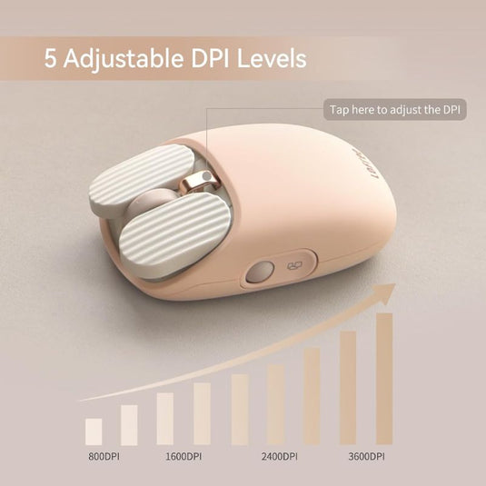 LOFREE Wavy Chips Dual-Mode Wireless Mouse Mice Girl Gift