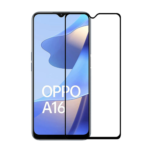 [9D Full Covered] OPPO A16 / A16s / A54s - Tempered Glass Screen Protector