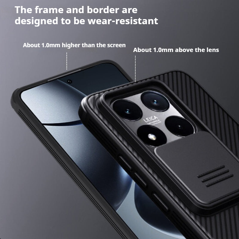 Load image into Gallery viewer, [With Slide Lens Cover] Xiaomi Mi 13/Pro Nillkin Heavy Duty Series Case
