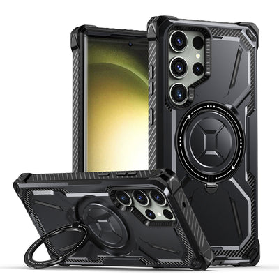 [Built-in Magnetic Stand] Samsung Galaxy S21/Plus/Ultra Shockproof Heavy Duty Case - i-Station Mobile Phone & Electronic Device Repair and Accessories