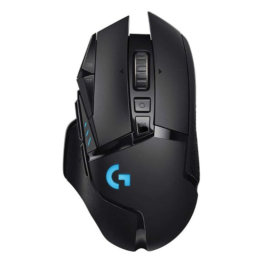 Logitech G502 Hero Lightspeed Wireless Gaming Mouse, Hero 16K Sensor, 16,000 DPI, RGB, Adjustable Weights, 11 Programmable Buttons, Long Battery Life, On-Board Memory, PC/Mac