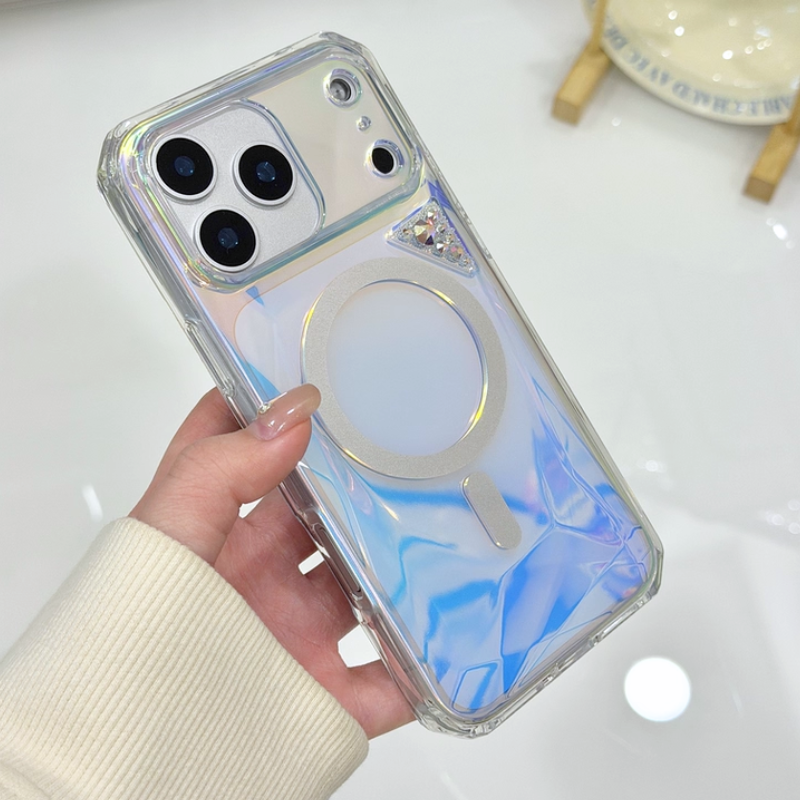 Load image into Gallery viewer, [Magsafe Compatible] Apple iPhone 17 Pro/ Pro Max - Kingxbar Iridescent Sparkle Airbag Shockproof Case
