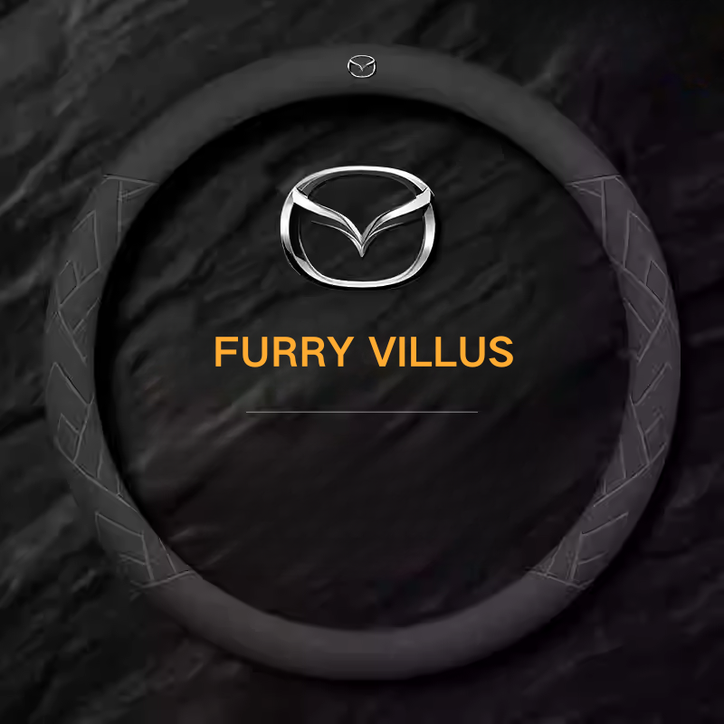Load image into Gallery viewer, Mazda Suede Anti-Slip Steering Wheel Cover for Mazda 3, Mazda 6, Atenza, Axela, CX-4, CX-5, CX-7 - i-Station Mobile Phone &amp; Electronic Device Repair and Accessories
