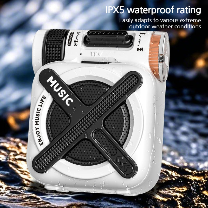 Load image into Gallery viewer, Portable Aluminum Alloy Outdoor Bluetooth Subwoofer Speaker with TF Card Slot - i-Station Mobile Phone &amp; Electronic Device Repair and Accessories

