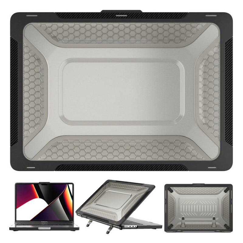 Load image into Gallery viewer, MacBook Air 13&quot; (A1932 &amp; A2179 &amp; A2337) - Foldable Stand Shockproof Protective Case
