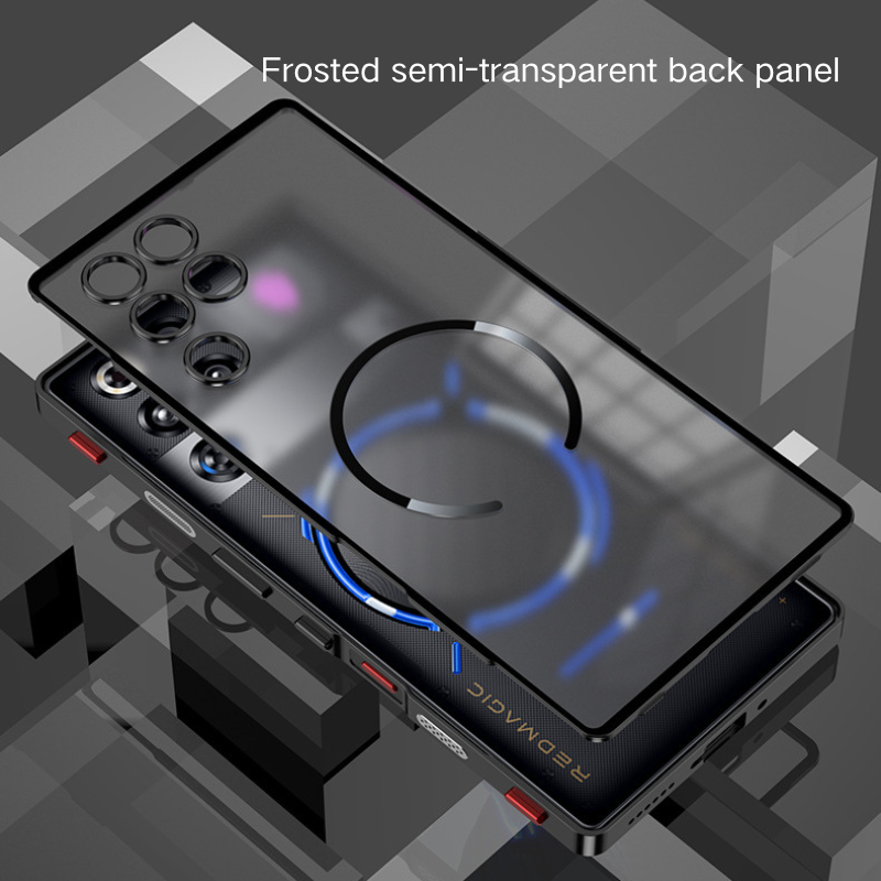Load image into Gallery viewer, [Magsafe Compatible] ZTE Nubia RedMagic 11 Pro/Plus - Transparent Essentials Series Case With Metal Frame - i-Station Mobile Phone &amp; Electronic Device Repair and Accessories
