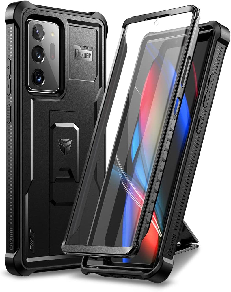 Load image into Gallery viewer, [Screen Protector &amp; Kickstand] Samsung Galaxy Note 20/Note 20 Ultra - Shockproof Rugged Case Full-Body Bumper Protective Heavy Duty Case
