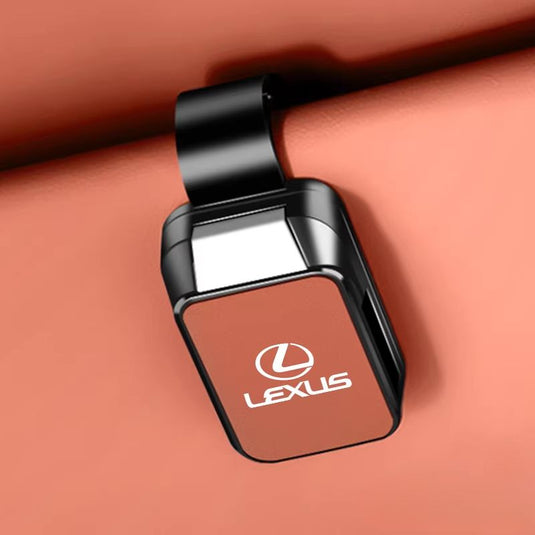 Lexus ABS + PU Leather Car Sunglasses Holder Clip for RX300, ES200, NX300 & UX260