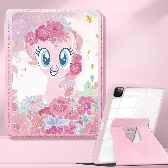 [With Pen Slot][360° Rotatable] Apple iPad Air 11-inch M2/M3 (2024/2025) My Little Pony Cartoon Shockproof Protective Case