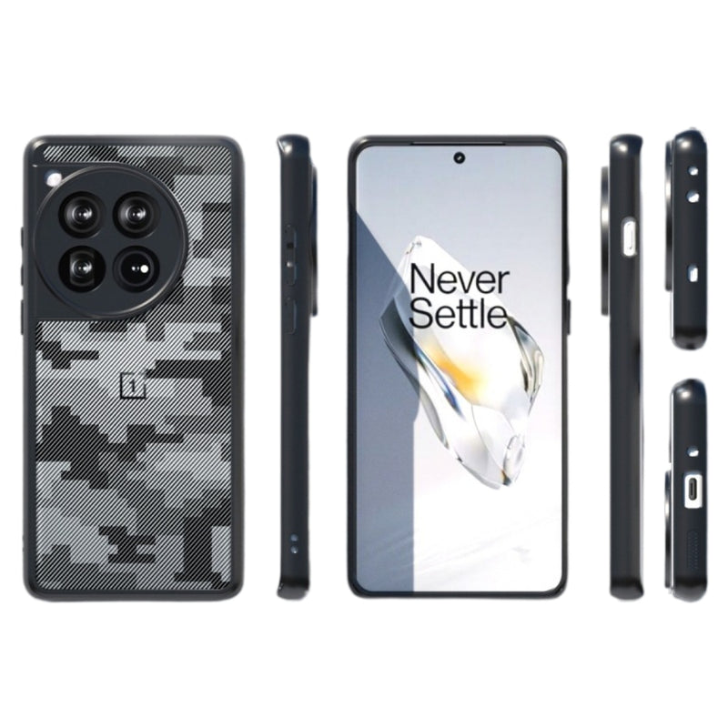 Load image into Gallery viewer, OnePlus 12 - Transparent Camouflage Shockproof Protective Case
