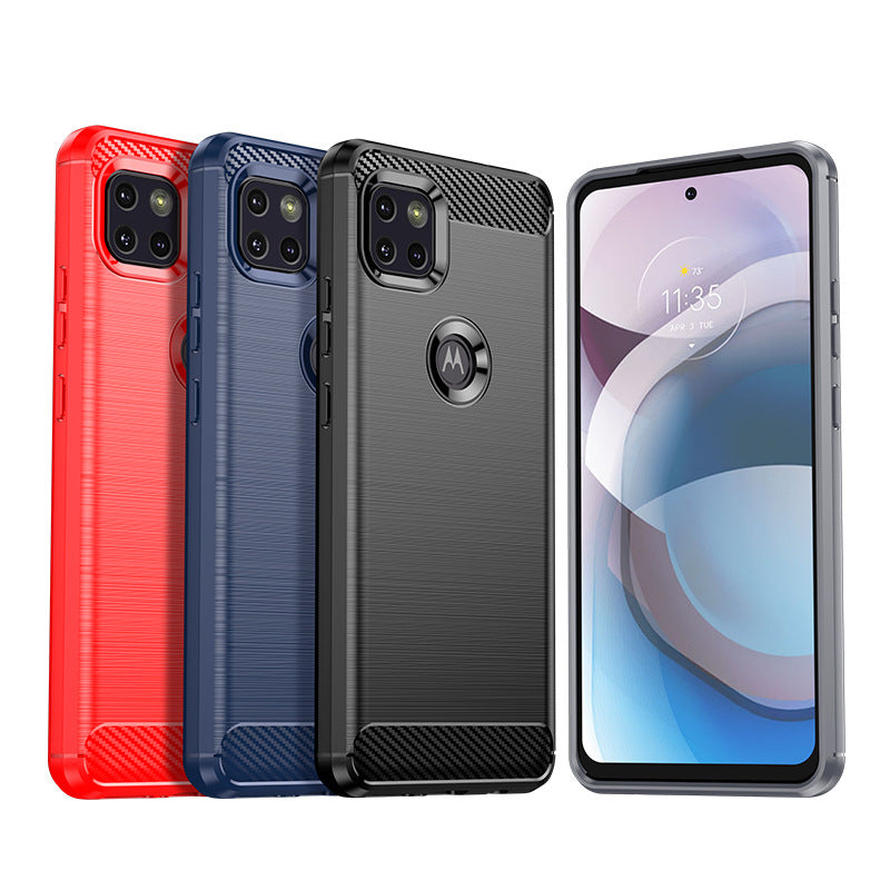 Load image into Gallery viewer, Motorola Moto One 5G Ace/One 5G UW Ace - Shield Shockproof Rugged Heavy Duty Case  With 2PC Tempered Glass Screen Protector
