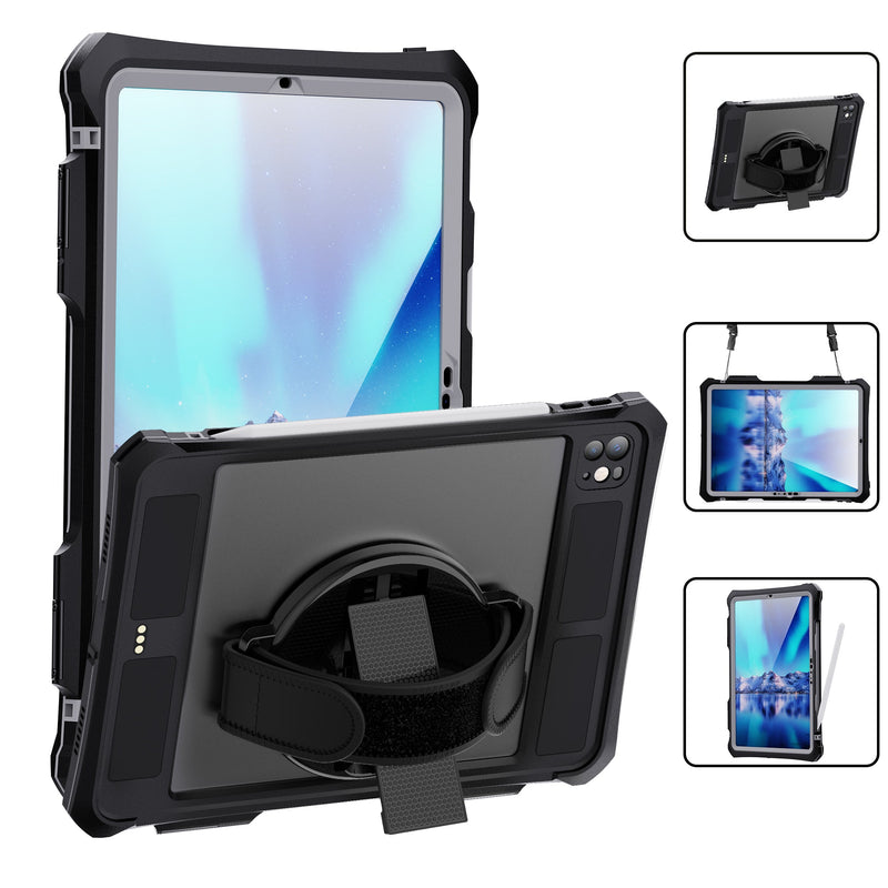 Load image into Gallery viewer, Apple iPad Pro 11&quot; 2024 (5th Gen) Redpepper Full Covered Waterproof Heavy Duty Tough Armor Case
