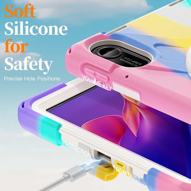 Load image into Gallery viewer, [Built-in Stand][With Shoulder strap] Xiaomi Redmi Pad 2 11&quot; 2025 EVA Kid Friendly Heavy Duty Series Case With Pen Holder - i-Station Mobile Phone &amp; Electronic Device Repair and Accessories
