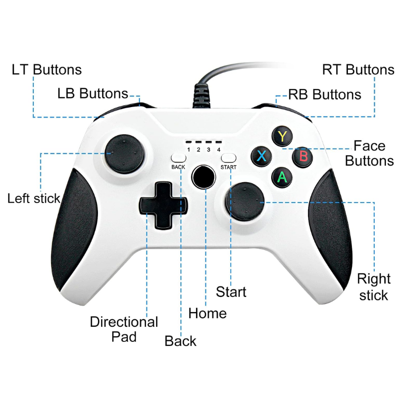 Load image into Gallery viewer, Xbox One Wired Gamepad Compatible With PC Controller
