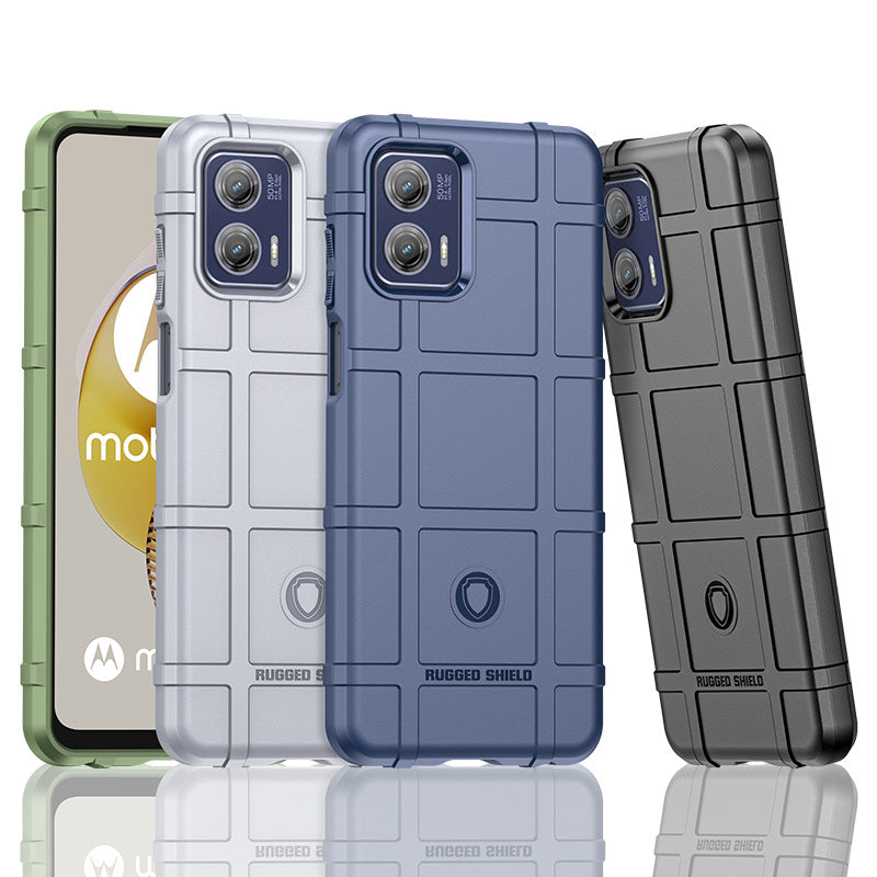 Load image into Gallery viewer, Motorola Moto G73 - Shield Shockproof Rugged Heavy Duty Case With 2PC Tempered Glass Screen Protector
