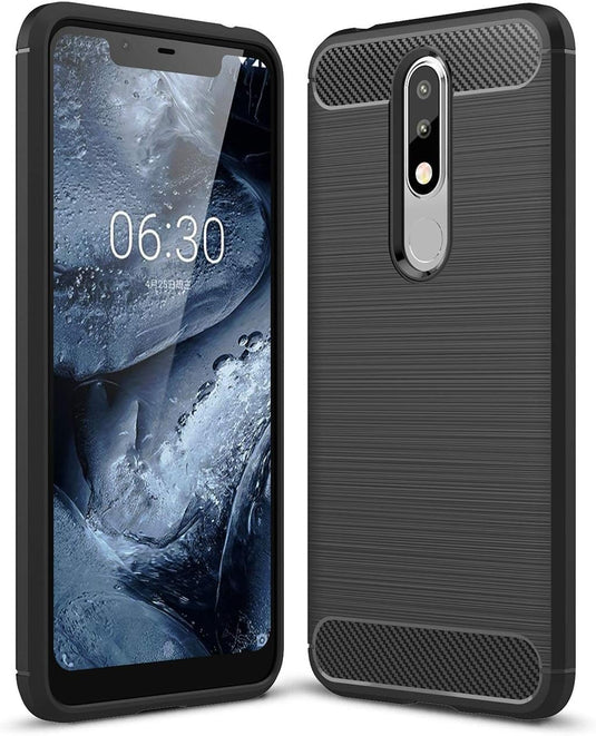 Nokia 5/5.1/5.1 Plus (X5)/Nokia 5.3/Nokia 5.4 - Shield Shockproof Rugged Heavy Duty Case With 2PC 9H Tempered Glass Screen Protector