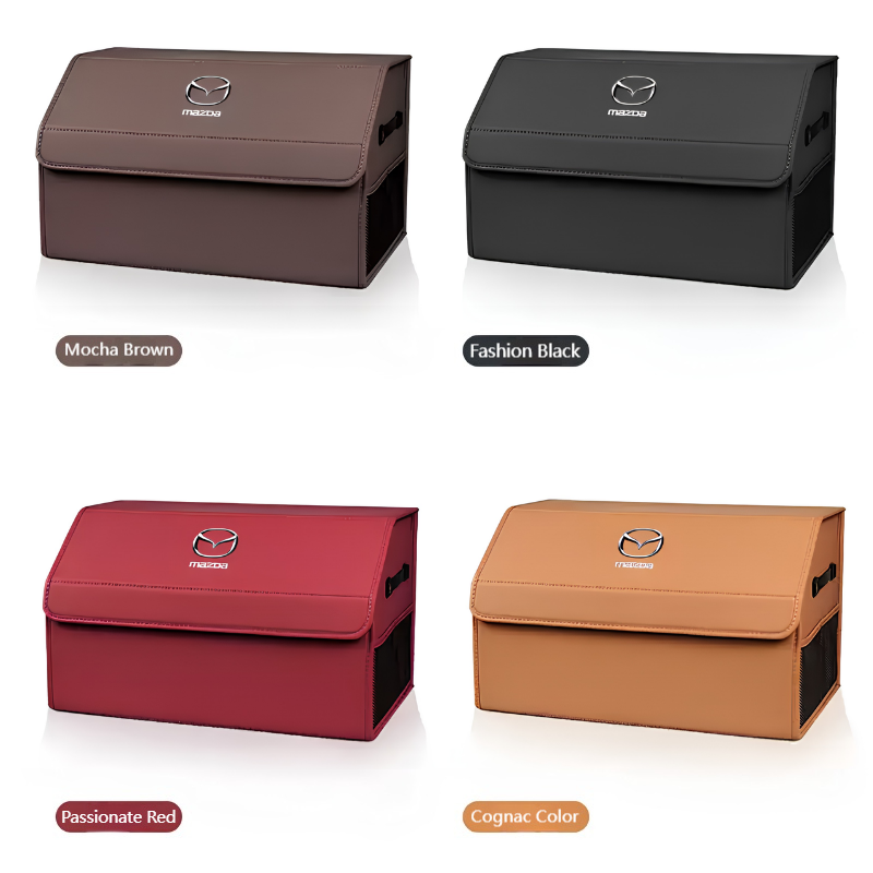 Load image into Gallery viewer, Mazda Microfiber Leather Car Trunk Storage Box for Mazda 6, Mazda 3, CX-30, Atenza, CX-4, CX-5
