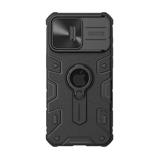 Apple iPhone 15 Pro/Max - NILLKIN Shockproof CamShield Armor with Invisible Ring Holder Protective Case