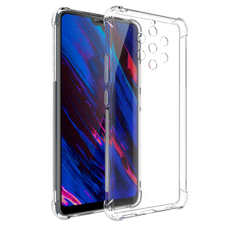 Load image into Gallery viewer, Nokia 9 PureView - AirPillow Cushion Transparent Soft Clear TPU Four Corners Protective Case With 2PC 9H Tempered Glass Screen Protector
