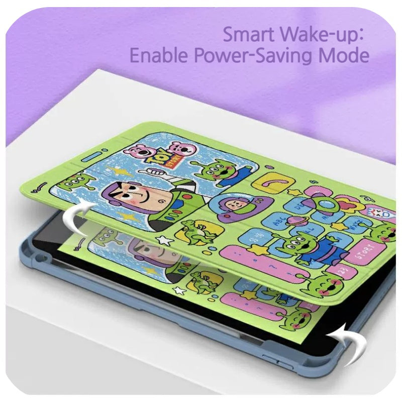 Load image into Gallery viewer, [Built-in Pen Slot] Apple iPad Mini 4/5 7.9&#39;&#39; 4/5th Gen (2015/2019) Toy Story Smart 360° Degree Rotate Stand Shockproof Flip Cover Case
