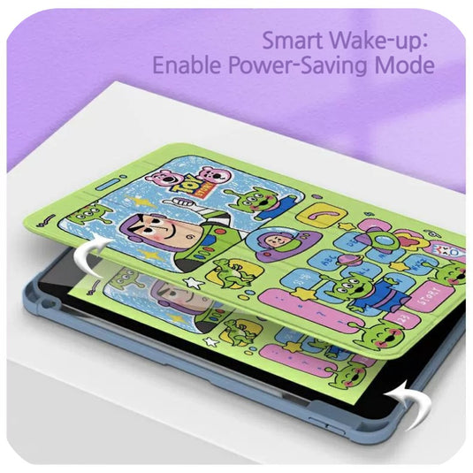 [Built-in Pen Slot] Apple iPad Mini 4/5 7.9'' 4/5th Gen (2015/2019) Toy Story Smart 360° Degree Rotate Stand Shockproof Flip Cover Case
