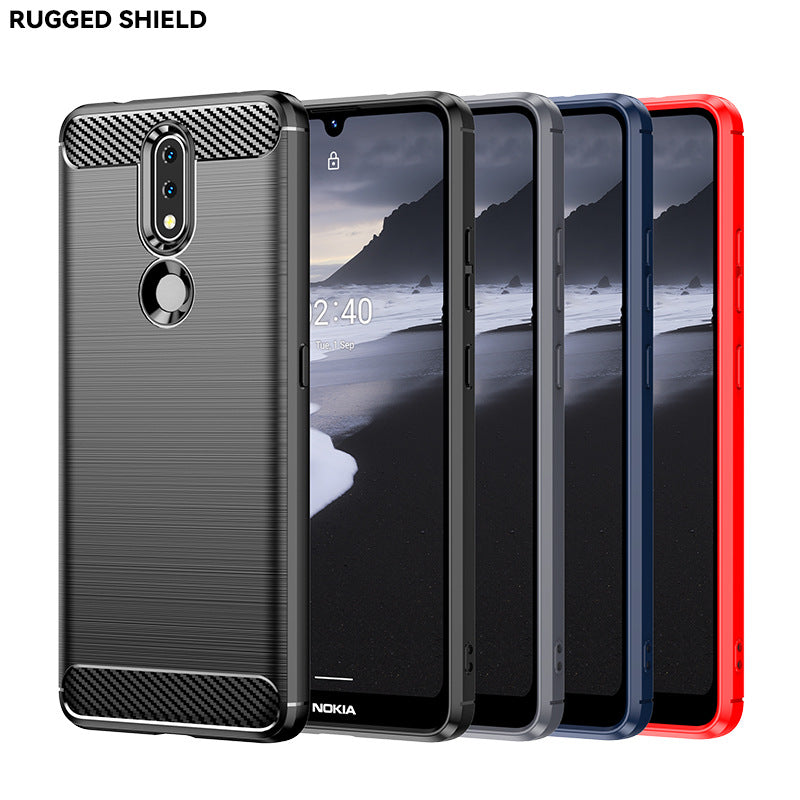 Load image into Gallery viewer, Nokia 3/3.1/3.1 A/3.1 C/3.1 Plus/3.2/3.3 - Shield Shockproof Rugged Heavy Duty Case With 2PC 9H Tempered Glass Screen Protector
