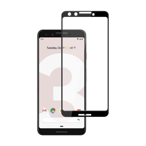 [9D Full Covered] Google Pixel 3 - Tempered Glass Screen Protector