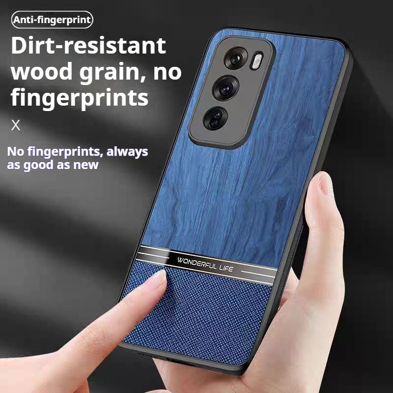 Load image into Gallery viewer, OPPO A58X (PHJ110) Vegan Leather Full-Protection Shockproof Phone Essentials Series Case
