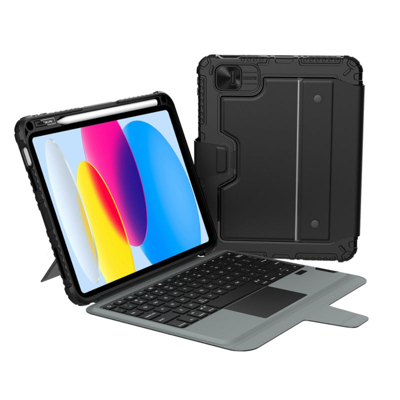 Load image into Gallery viewer, [With keyboard] Apple iPad 10.9&quot; 10th (2022) - Nillkin Bumper Combo Backlit Keyboard Case
