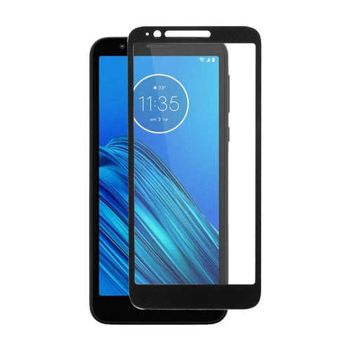 [9D Full Covered] Motorola Moto E6 - Tempered Glass Screen Protector