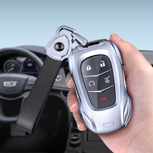 Cadilla Luxury Stylish Metal Car Key Fob Case Cover For XT5, CT5, XT6, CT6, XTS, ATS-L, SRX - i-Station Mobile Phone & Electronic Device Repair and Accessories