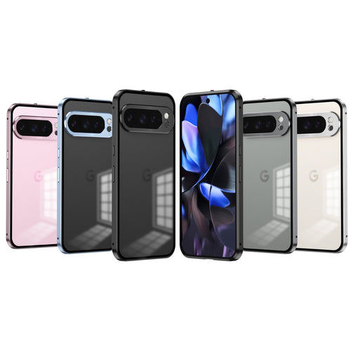 Google Pixel 8/Pro/A - Metal Frame Frosted Magnetic Phone Case