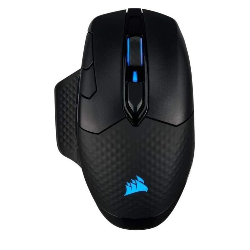 Load image into Gallery viewer, CORSAIR Dark CORE RGB PRO SE Wireless FPS/MOBA Gaming Mouse with Qi Wireless Charging – 18,000 DPI – 8 Programmable Buttons – Sub-1ms Wireless – iCUE Compatible – PC, Mac, PS5, PS4, Xbox
