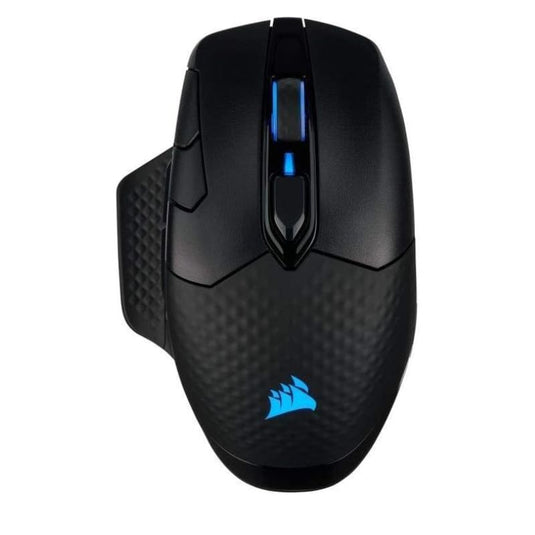 CORSAIR Dark CORE RGB PRO SE Wireless FPS/MOBA Gaming Mouse with Qi Wireless Charging – 18,000 DPI – 8 Programmable Buttons – Sub-1ms Wireless – iCUE Compatible – PC, Mac, PS5, PS4, Xbox