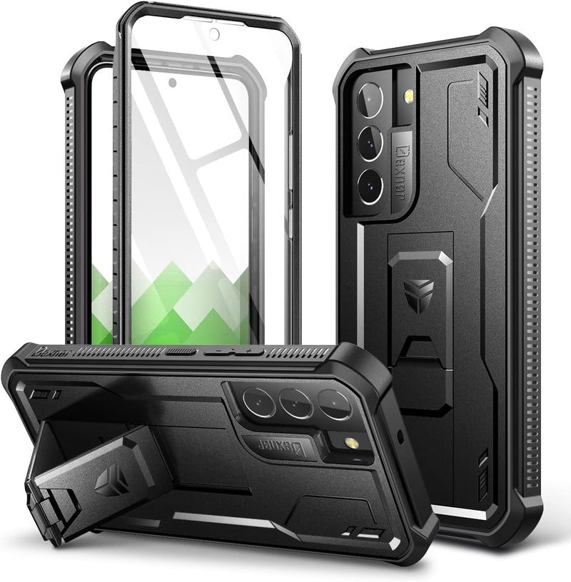 Load image into Gallery viewer, [Screen Protector &amp; Kickstand] Samsung Galaxy S22/S22 Ultra - Shockproof Rugged Case Full-Body Bumper Protective Heavy Duty Case
