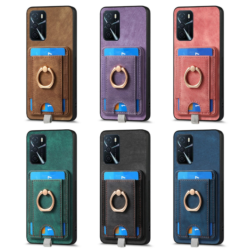 Load image into Gallery viewer, [With Card Slot] OPPO Reno7 4G/F21 Pro/Reno7 5G/Find X5 Lite/Reno7 Pro 5G - Vintage Detachable Leather Wallet Phone Case
