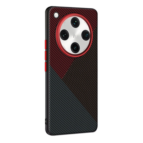 OPPO Find X8 Pro (CPH2659) - Carbon Fiber Textured Vegan Leather Shockproof Protective Case - Polar Tech Australia
