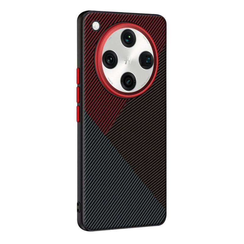 Load image into Gallery viewer, OPPO Find X8 Pro (CPH2659) - Carbon Fiber Textured Vegan Leather Shockproof Protective Case - Polar Tech Australia
