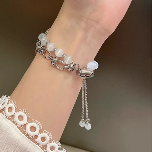 Fitbit Inspire 1 / 2 / 3 - Stylish Beaded Bracelet Strap - i-Station Mobile Phone & Electronic Device Repair and Accessories